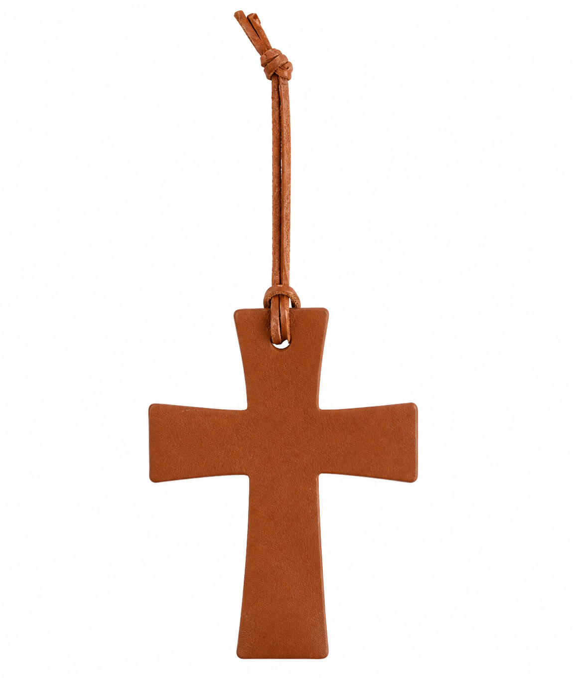 Leather Cross Bible Bookmark